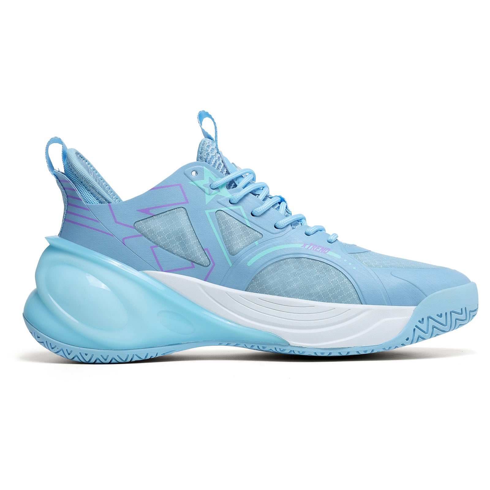 Hochleistungs-Basketballschuhe für Herren – Nahtlose Strick-Court-Sneaker | A500 