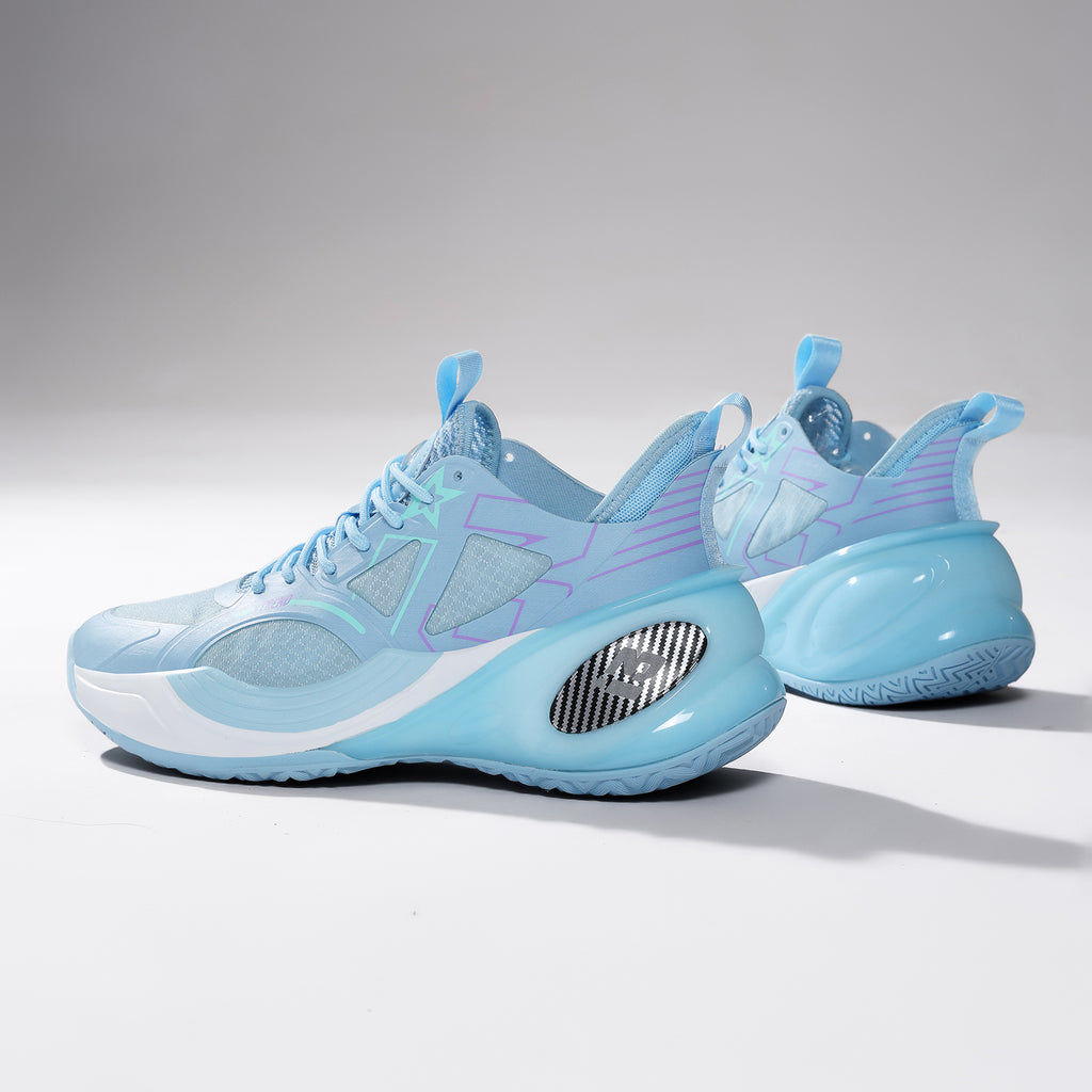 Hochleistungs-Basketballschuhe für Herren – Nahtlose Strick-Court-Sneaker | A500 