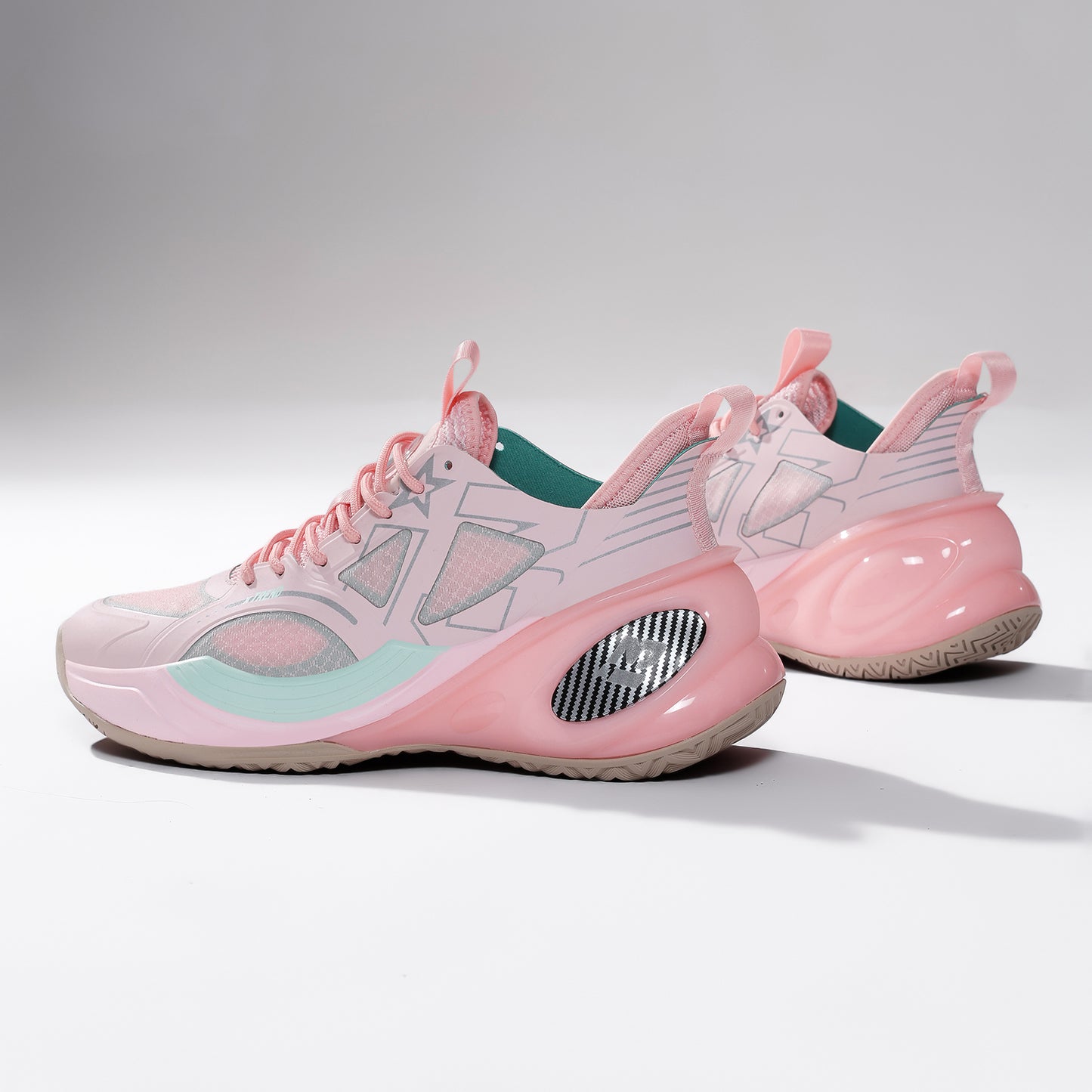 Hochleistungs-Basketballschuhe für Herren – Nahtlose Strick-Court-Sneaker | A500 