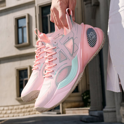 Hochleistungs-Basketballschuhe für Herren – Nahtlose Strick-Court-Sneaker | A500 