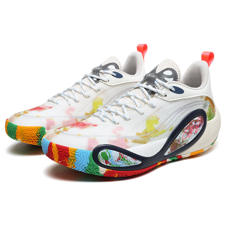 Basketball-Sneaker mit hohem Grip für Herren – Straßensportschuhe für Jugendliche mit strapazierfähiger Gummisohle | 8506 