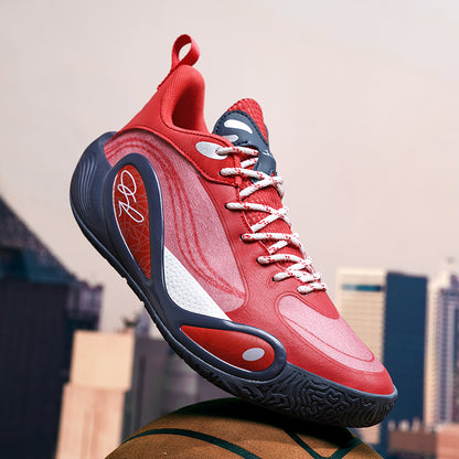 Basketball-Sneaker mit hohem Grip für Herren – Straßensportschuhe für Jugendliche mit strapazierfähiger Gummisohle | 8506 