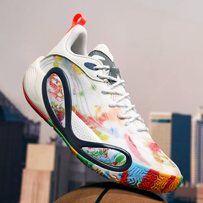 Basketball-Sneaker mit hohem Grip für Herren – Straßensportschuhe für Jugendliche mit strapazierfähiger Gummisohle | 8506 