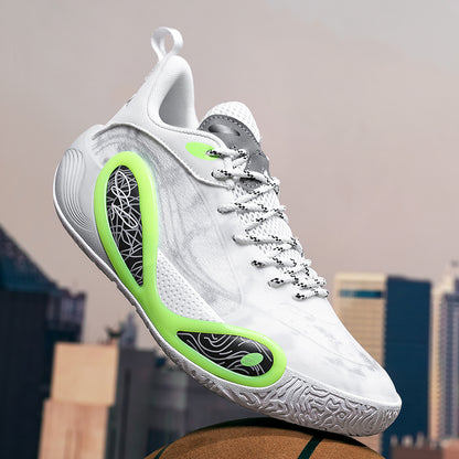 Basketball-Sneaker mit hohem Grip für Herren – Straßensportschuhe für Jugendliche mit strapazierfähiger Gummisohle | 8506 