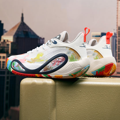 Basketball-Sneaker mit hohem Grip für Herren – Straßensportschuhe für Jugendliche mit strapazierfähiger Gummisohle | 8506 