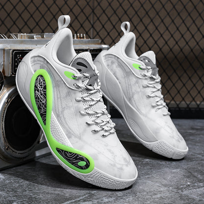 Basketball-Sneaker mit hohem Grip für Herren – Straßensportschuhe für Jugendliche mit strapazierfähiger Gummisohle | 8506 