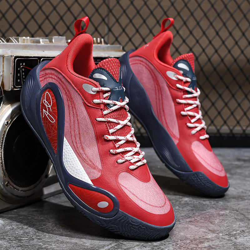 Basketball-Sneaker mit hohem Grip für Herren – Straßensportschuhe für Jugendliche mit strapazierfähiger Gummisohle | 8506 