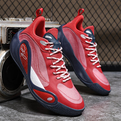 Basketball-Sneaker mit hohem Grip für Herren – Straßensportschuhe für Jugendliche mit strapazierfähiger Gummisohle | 8506 