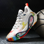 Basketball-Sneaker mit hohem Grip für Herren – Straßensportschuhe für Jugendliche mit strapazierfähiger Gummisohle | 8506 