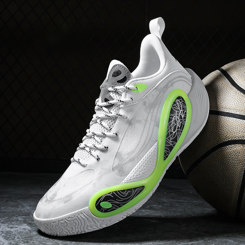 Basketball-Sneaker mit hohem Grip für Herren – Straßensportschuhe für Jugendliche mit strapazierfähiger Gummisohle | 8506 