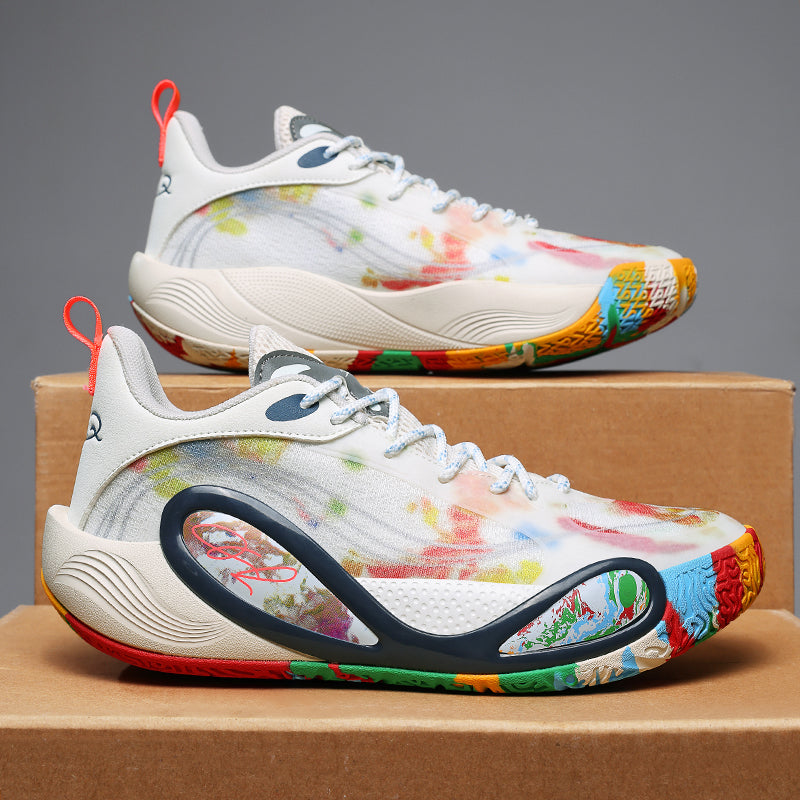 Basketball-Sneaker mit hohem Grip für Herren – Straßensportschuhe für Jugendliche mit strapazierfähiger Gummisohle | 8506 