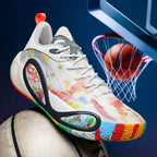Basketball-Sneaker mit hohem Grip für Herren – Straßensportschuhe für Jugendliche mit strapazierfähiger Gummisohle | 8506 