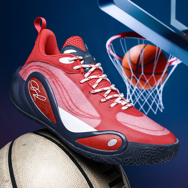 Basketball-Sneaker mit hohem Grip für Herren – Straßensportschuhe für Jugendliche mit strapazierfähiger Gummisohle | 8506 