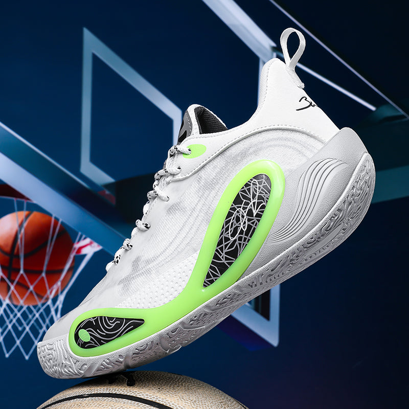 Basketball-Sneaker mit hohem Grip für Herren – Straßensportschuhe für Jugendliche mit strapazierfähiger Gummisohle | 8506 