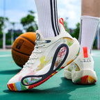 Basketball-Sneaker mit hohem Grip für Herren – Straßensportschuhe für Jugendliche mit strapazierfähiger Gummisohle | 8506 
