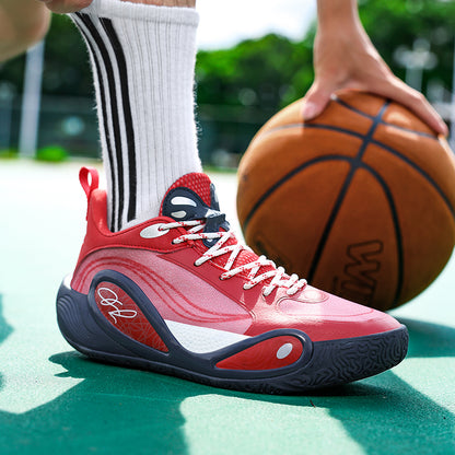 Basketball-Sneaker mit hohem Grip für Herren – Straßensportschuhe für Jugendliche mit strapazierfähiger Gummisohle | 8506 