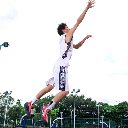 Basketball-Sneaker mit hohem Grip für Herren – Straßensportschuhe für Jugendliche mit strapazierfähiger Gummisohle | 8506 