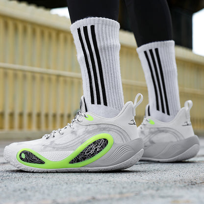 Basketball-Sneaker mit hohem Grip für Herren – Straßensportschuhe für Jugendliche mit strapazierfähiger Gummisohle | 8506 