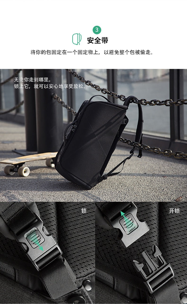 Kingsons TSA Anti-Diebstahl-Rucksack – Schnittfest &amp; Business-Reisetasche | 9474 