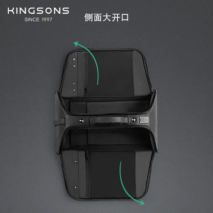 Kingsons TSA Anti-Diebstahl-Rucksack – Schnittfest &amp; Business-Reisetasche | 9474 