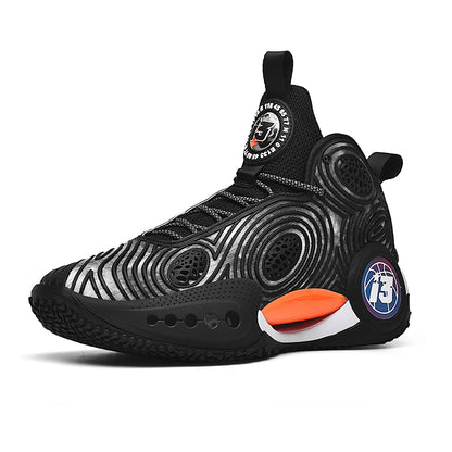 Scarpe sportive da passeggio con design alto traspirante da esterno da basket da uomo | A268 