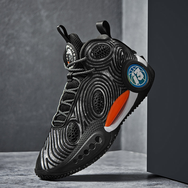 Scarpe sportive da passeggio con design alto traspirante da esterno da basket da uomo | A268 