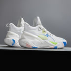 Herren High-Top-Basketballschuhe, leuchtende Sport-Sneaker mit verbessertem Grip für Leistung | 8010
