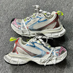 Unisex Paris 3XL Thick-Soled Dad Sneakers Retro Running Shoes Height-Increasing Casual Lace-Up Trainers