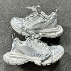 Unisex Paris 3XL Thick-Soled Dad Sneakers Retro Running Shoes Height-Increasing Casual Lace-Up Trainers