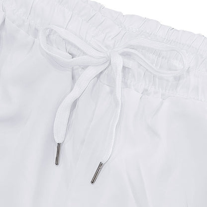 Premium-Strandset mit Tonnenkragen für Herren – Sommer-Kombination aus Hemd und Shorts mit entspannter Passform | YH-23100 
