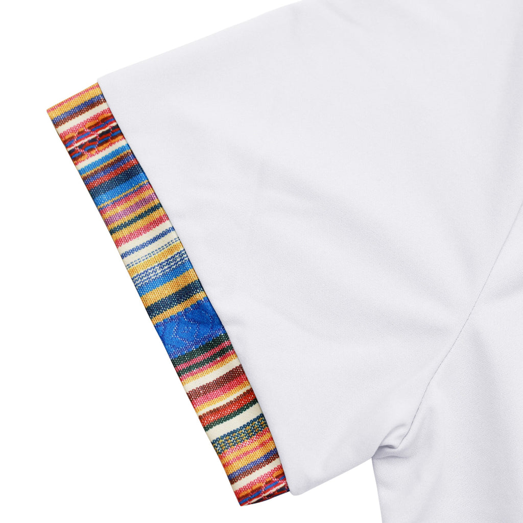 Herren Sommer Slim-Fit Bohemian Kontrastärmel Hemd - Leichtes Luxus Casual Kurzarm Top | YH-6 