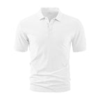 Schweres Polo-T-Shirt für Herren im Sommer – Atmungsaktives, locker sitzendes, lässiges Business-Kurzarmshirt | YH-DS7