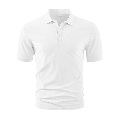 Schweres Polo-T-Shirt für Herren im Sommer – Atmungsaktives, locker sitzendes, lässiges Business-Kurzarmshirt | YH-DS7