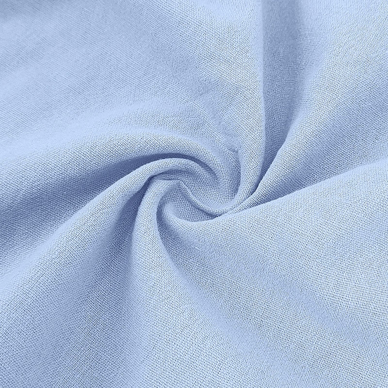 Herren Leinen Strandshorts Gewaschene Knopfleiste Relaxed Fit Fünf-Punkt-Shorts | YH-WW9 