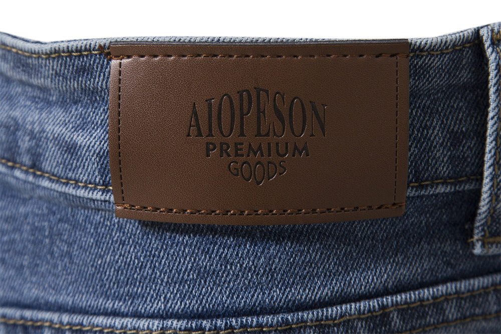 Herren Jeans Hosen Lässige Herbst Männliche Zerrissene Skinny Stretch Hose | ZH10 