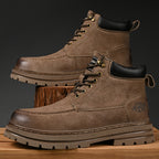 Herren Leder Outdoor Arbeitsschuhe Herbst &amp; Winter Casual Martin Stiefel | 88093 