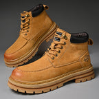 Herren Leder Outdoor Arbeitsschuhe Herbst &amp; Winter Casual Martin Stiefel | 88093 