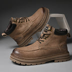 Herren Leder Outdoor Arbeitsschuhe Herbst &amp; Winter Casual Martin Stiefel | 88093 
