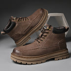 Herren Leder Outdoor Arbeitsschuhe Herbst &amp; Winter Casual Martin Stiefel | 88093 