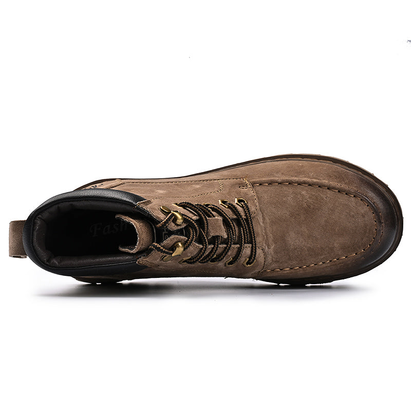 Herren Leder Outdoor Arbeitsschuhe Herbst &amp; Winter Casual Martin Stiefel | 88093 