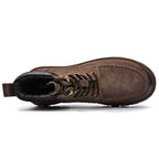 Herren Leder Outdoor Arbeitsschuhe Herbst &amp; Winter Casual Martin Stiefel | 88093 