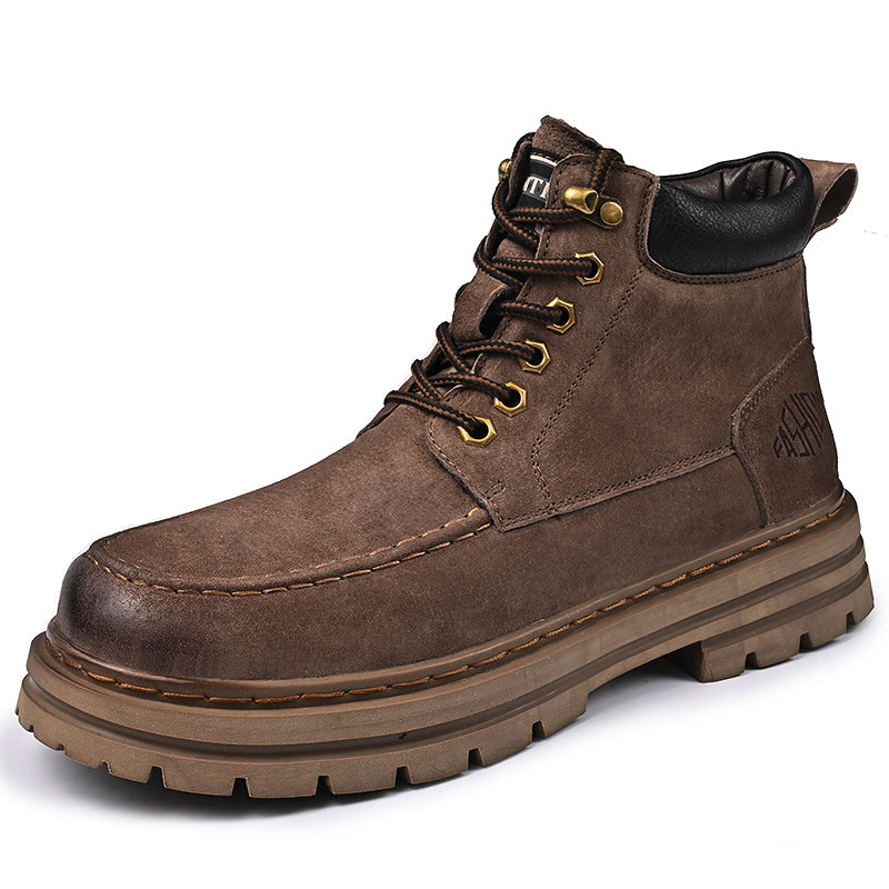 Herren Leder Outdoor Arbeitsschuhe Herbst &amp; Winter Casual Martin Stiefel | 88093 