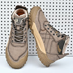 Herren-Wanderschuhe aus echtem Leder, High-Top-Outdoor-Martin-Stiefel und trendiges Schuhwerk | 2319 