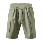 Leichte Strandshorts aus Leinenmischung für Herren – Relaxed Fit 5-Zoll-Freizeitshorts | WW-2 