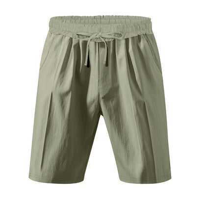 Leichte Strandshorts aus Leinenmischung für Herren – Relaxed Fit 5-Zoll-Freizeitshorts | WW-2 