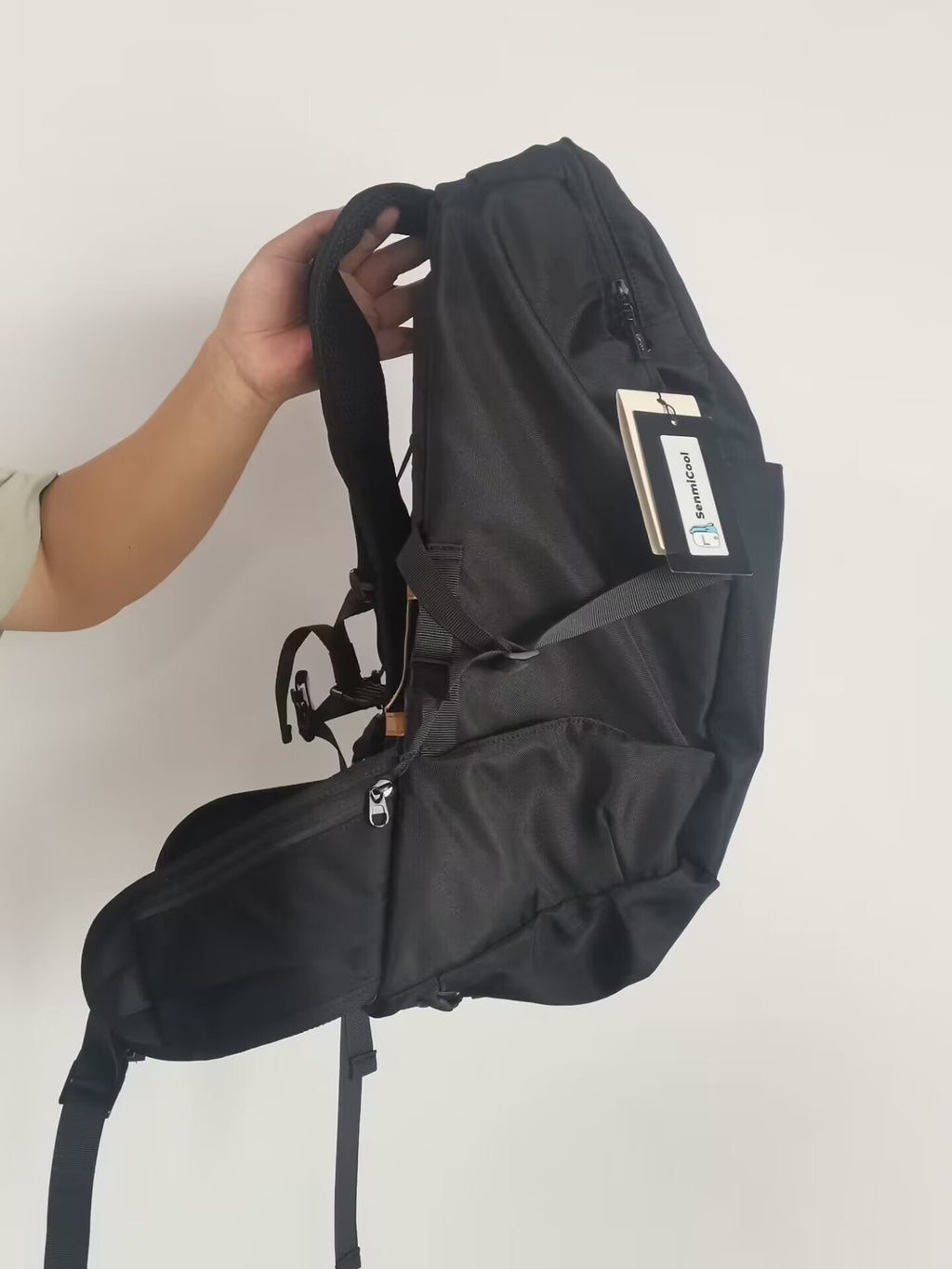 SenmiCool Luftkühlung 30L Outdoor-Rucksack Halbleiterkühlung für Wandern Sportreisen Bergsteigen