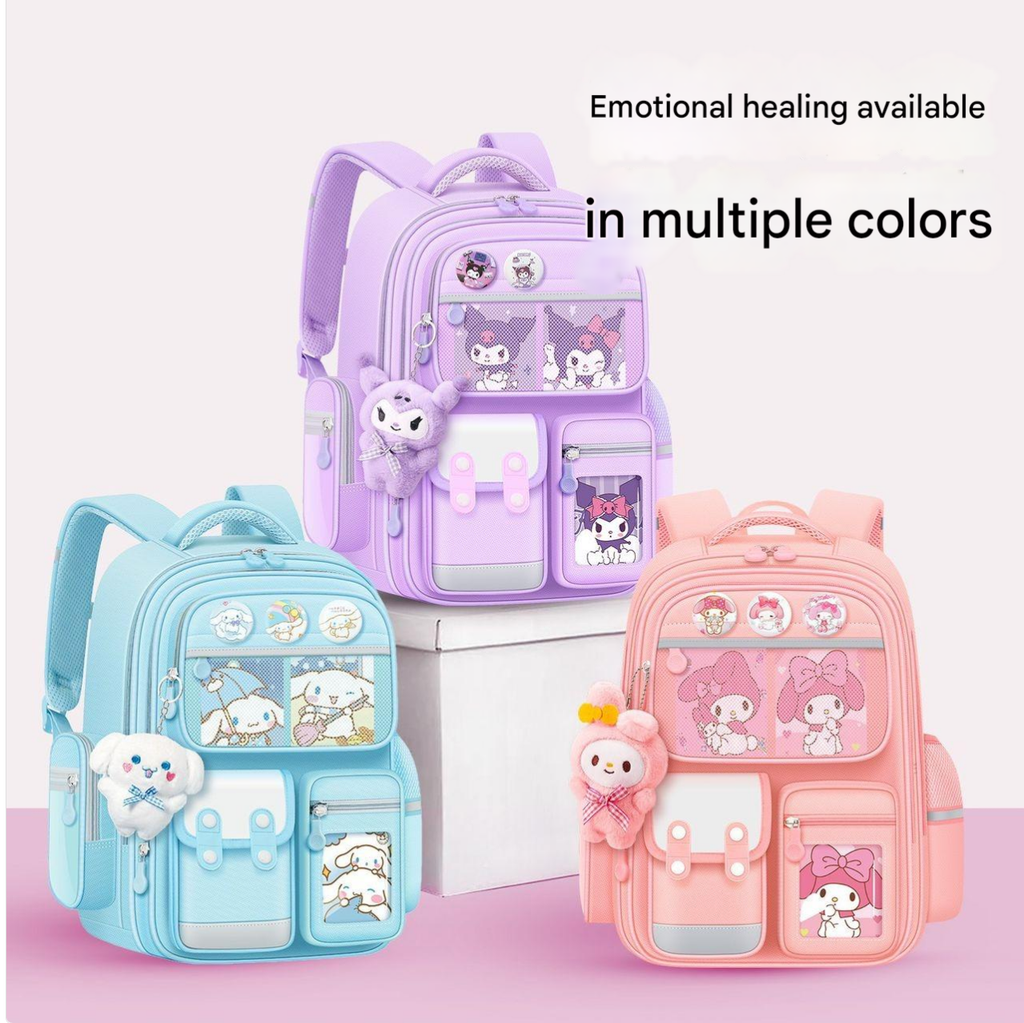 Kulomi Kinder-Schulrucksack – Leichtes, ergonomisches und rückenstützendes Design für Kinder | 1-602 