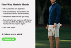 5-Zoll-Cargo-Shorts für Herren – Mehrere Taschen, lockere Passform, sommerlicher Outdoor-Style | DK7221 