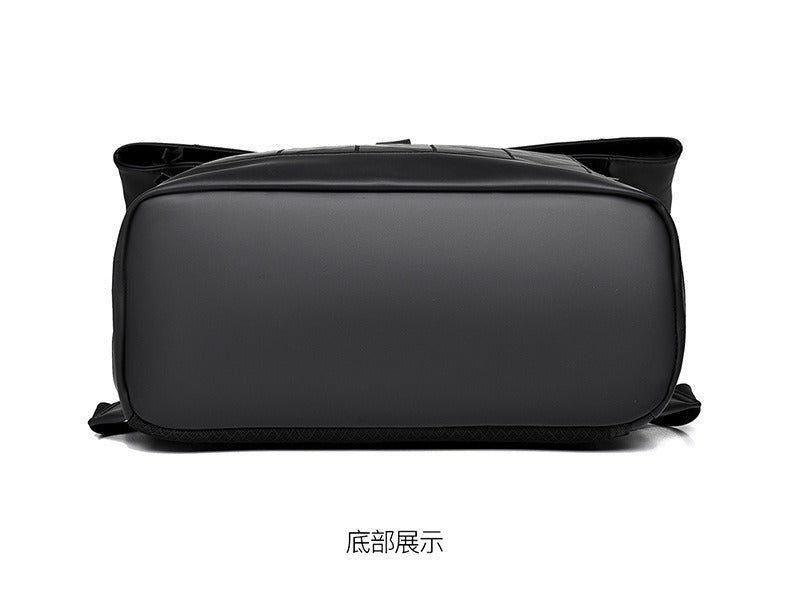 OMASKA Reflective Geometric Backpack – Wasserdichte, trendige 14-Zoll-Laptoptasche | 8605 