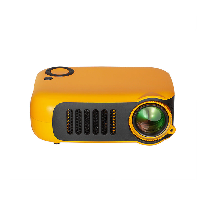 TRANSJEE Mini-Projektor – Tragbares intelligentes LED-Heimkino, mobiler Bildschirm im Taschenformat, LED-Projektor für Filme und Spiele | A2000 